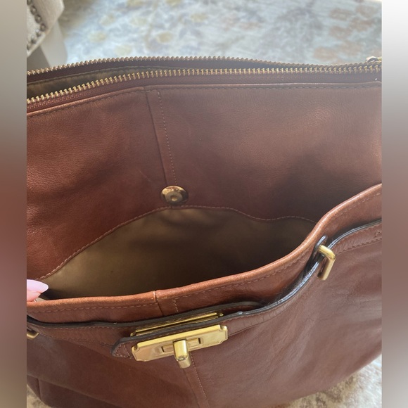 Vintage Coach Chelsea Brown Hobo Leather Bag F1173 - Picture 13 of 14